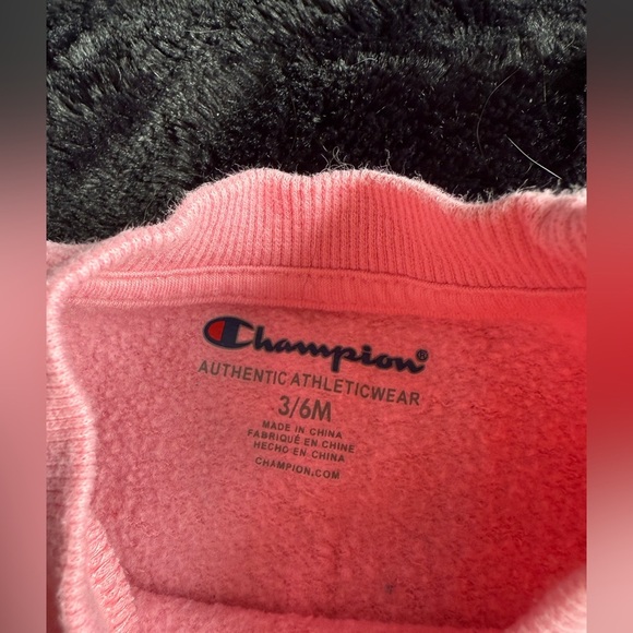 Champion 3-6M Sweatshirt **not stained! Its a shadow* - Picture 3 of 4
